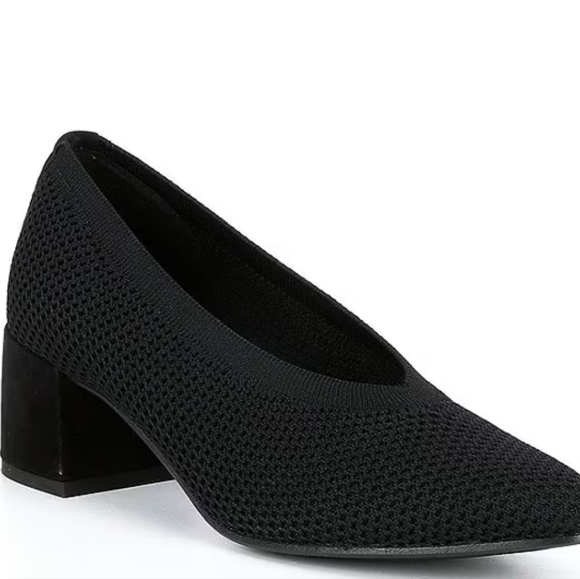 Eileen Fisher Shoes - Eileen Fisher Gabby Recycled Stretch Knit Pump in black size 6